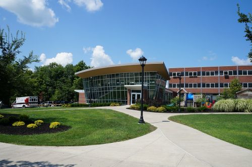 college campus building