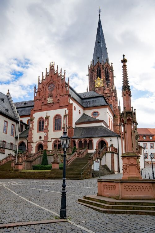 collegiate basilica aschaffenburg lower franconia