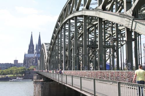 cologne bridge cathedral