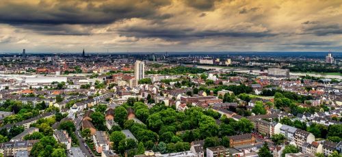 cologne city panorama
