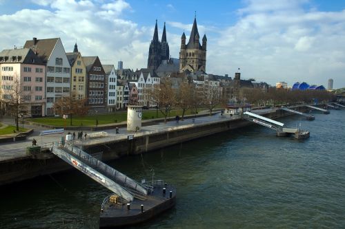cologne old town rhine