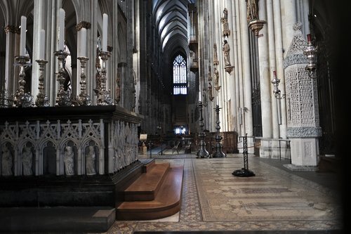 cologne cathedral  church  gothic