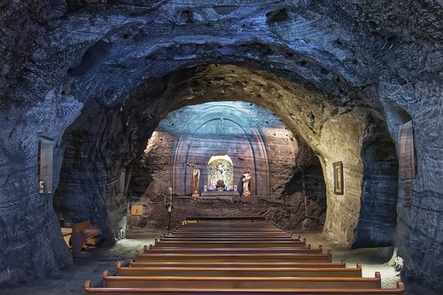 colombia  zipaquira  salt cathedral