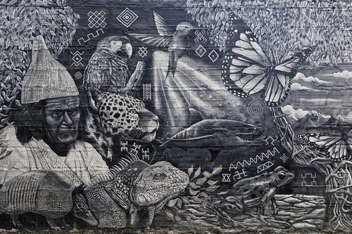 colombia  santa marta  graffiti
