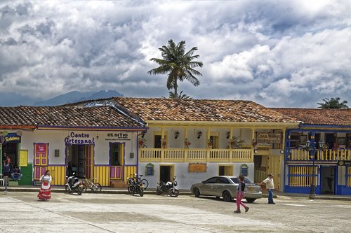 colombia  salento  building