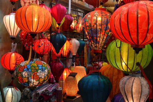 color lampion light