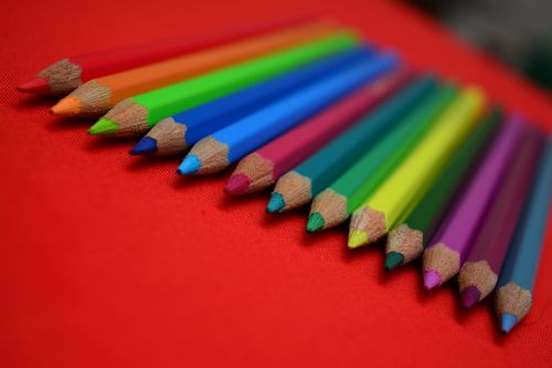 color colorful pencils
