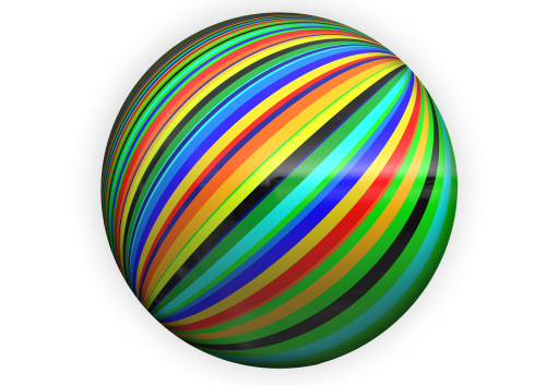 color ball about