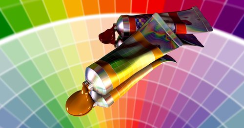 color  tube  art