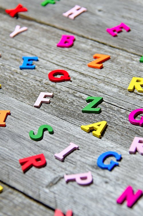 color  letters  colorful letters