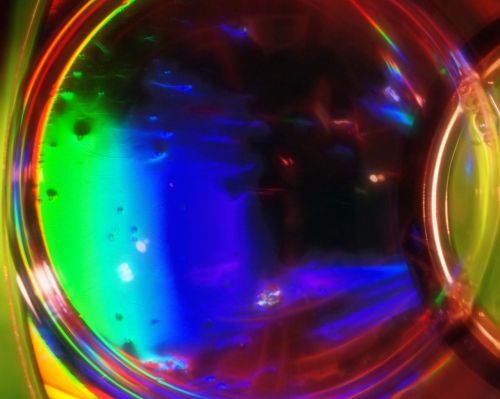color rainbow bubbles
