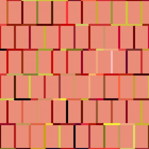 Color Brick Wall