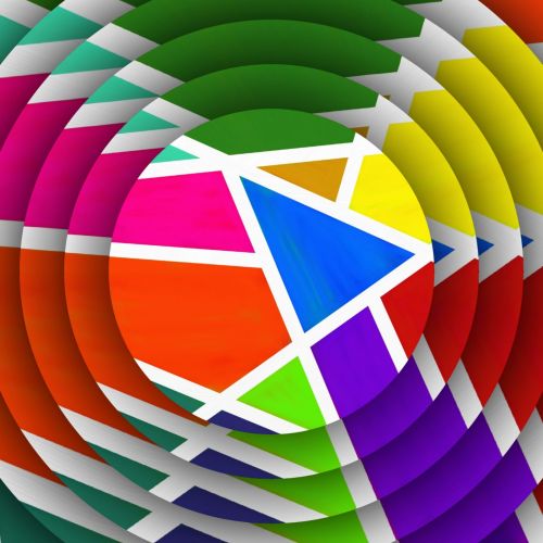 Color Geometric Discs