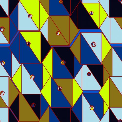 Color Triangle Tiles