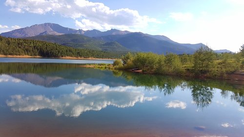 colorado  lake  mountains
