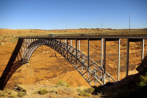 colorado river bridge at page  steel  arch