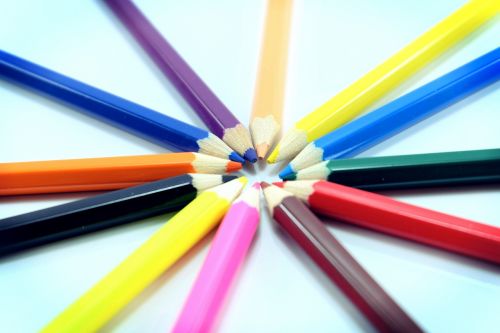 colored pencil colorful color pencils