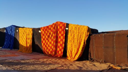 colorful sahara desert
