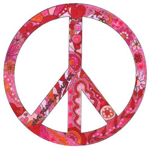 colorful peace hope