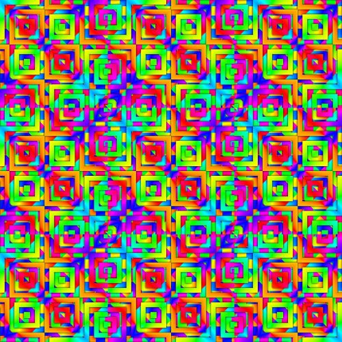 colorful tile geometric