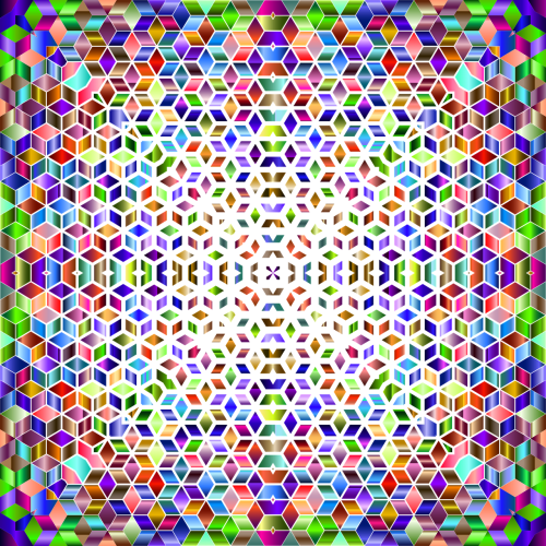 colorful prismatic chromatic