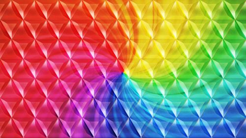 colorful background triangles