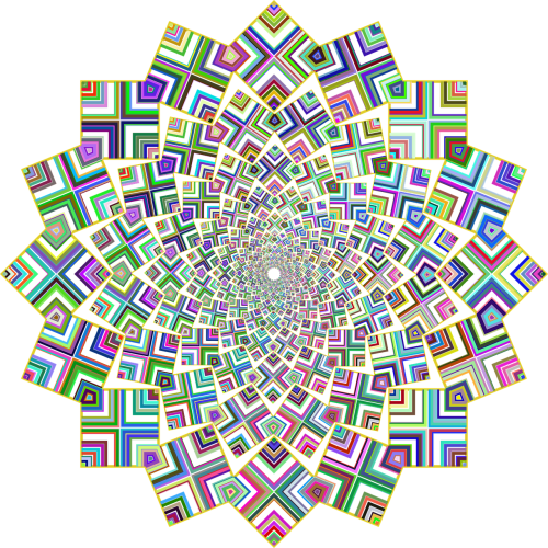 colorful prismatic chromatic