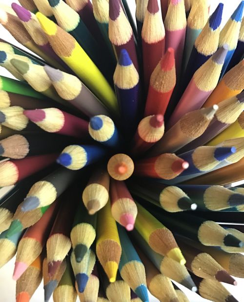 colorful color pencil