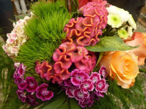 colorful floral arrangement bouquet
