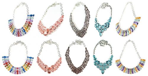 colorful necklaces chokers