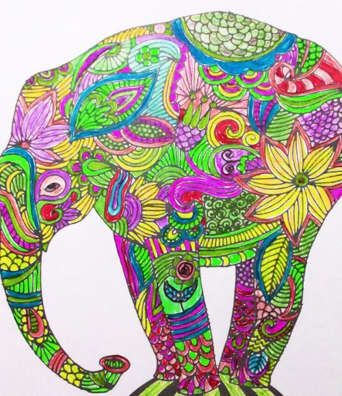 Colorful Elephant