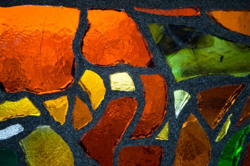 Colorful Glass Mosaic