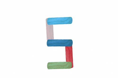 Colorful Letter S