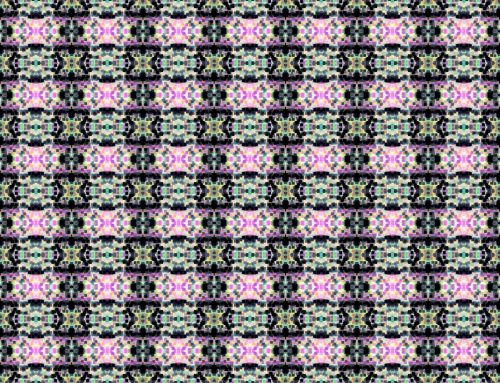 Colorful Pixelation Repeat Pattern