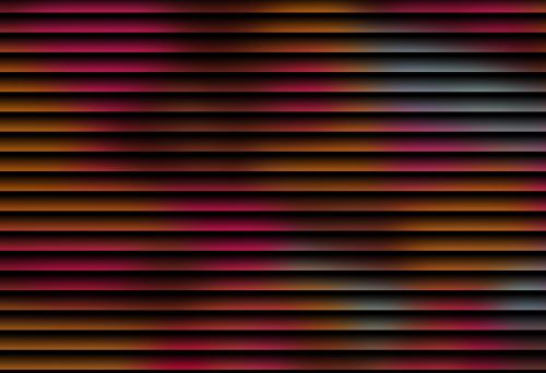 Colorful Venetian Blinds Effect