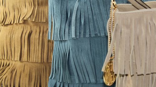 colors bags fringed