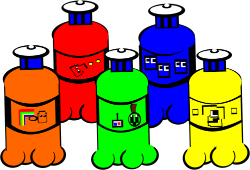 colors paint tubes