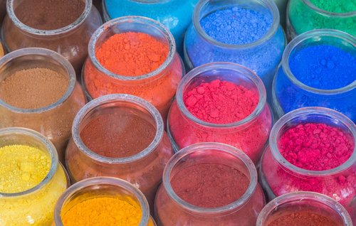 colors  paint  powder