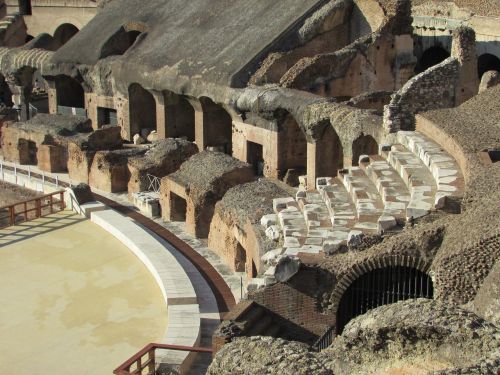colosseum inside rome