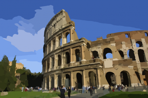 colosseum coliseum gladiators