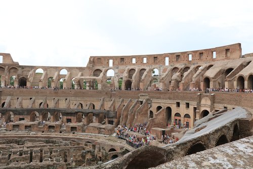 colosseum  italy  rome