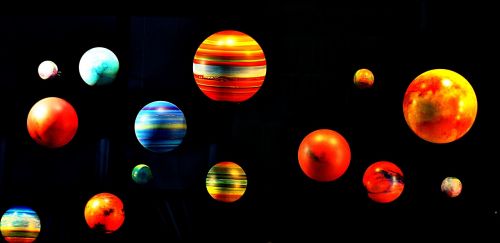 colour planet sphere