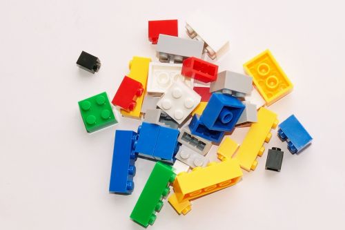 Colourful Toy Building Blocks