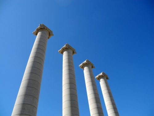 columnar antique temple complex