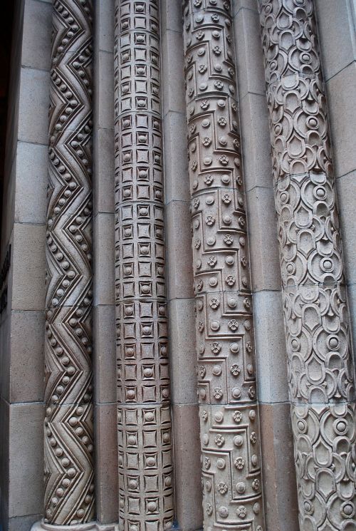 columns engraving architecture