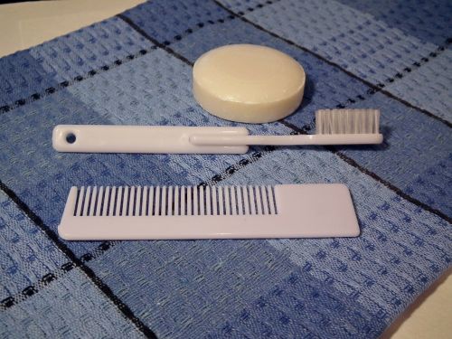 comb tooth brush soap