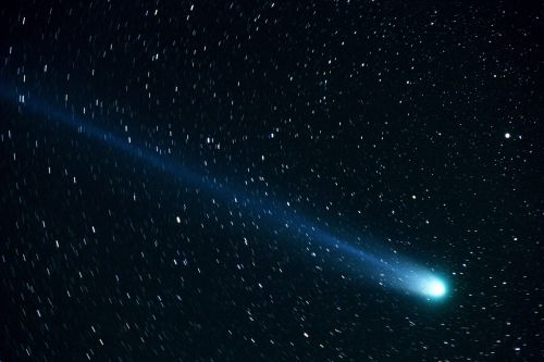 comet hyakutake space