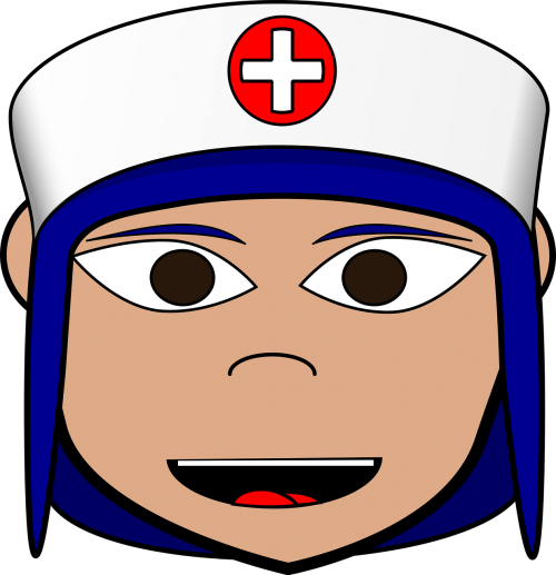 comic characters doctor dress-up head