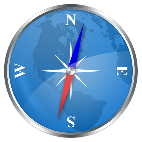 compass navigation pointer