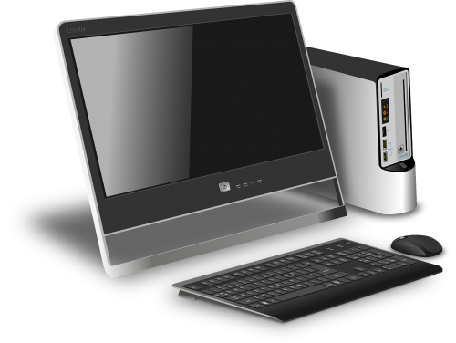 computer desktop modern